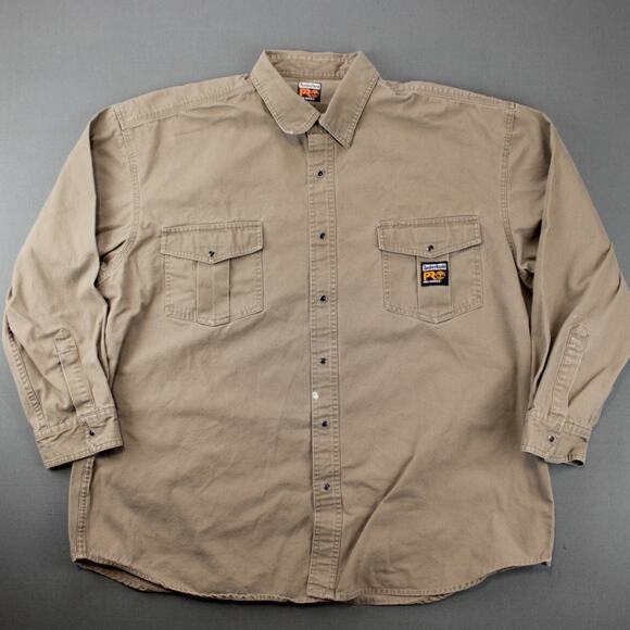 Timberland PRO Other - Timberland PRO Long Sleeve Shirt Men’s 2XL Brown Workwear Utility Casual